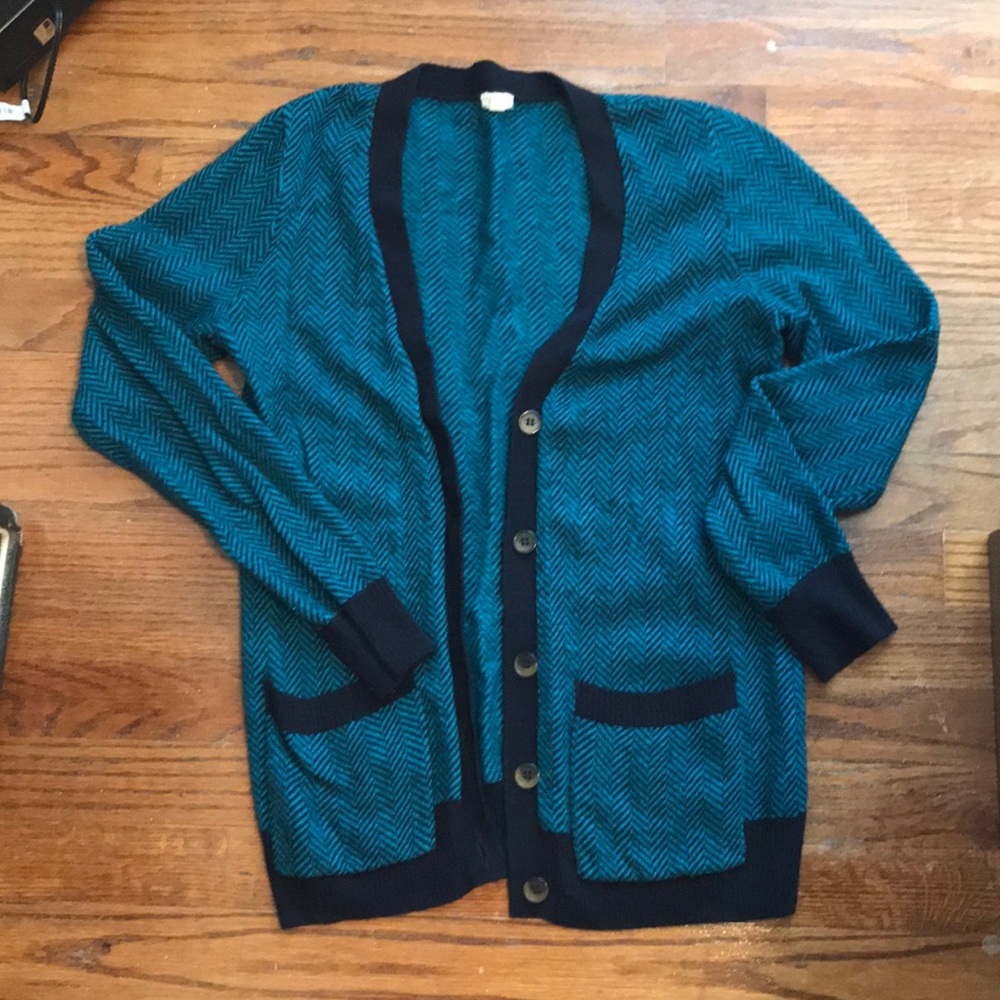 Merino blend cardigan